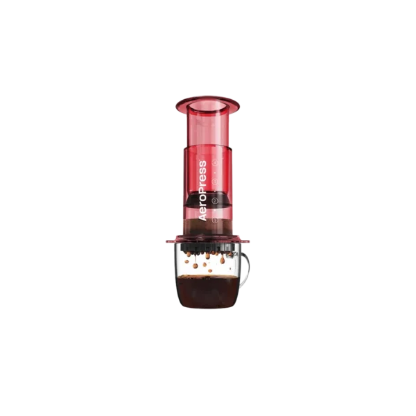 AEROPRESS CLEAR RED